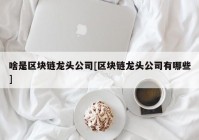 啥是区块链龙头公司[区块链龙头公司有哪些]